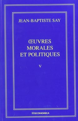 OEUVRES MORALES ET POLITIQUES VOL  V