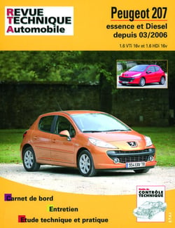 RTA b711.5 Peugeot 207 es 1.6v/diesel 1.6 hdi