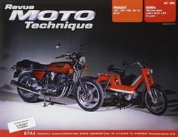Revue moto technique n.28 : Peugeot 103-104 tsa-gl-gt 10/Honda cb 750