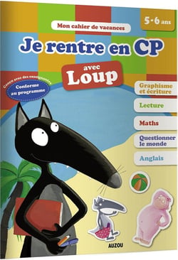 Cahier de vacances : anglais - je rentre en CP avec Loup
