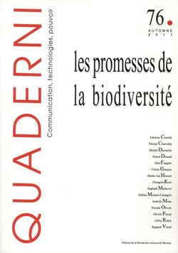 QUADERNI n.76 : les promesses de la biodiversité
