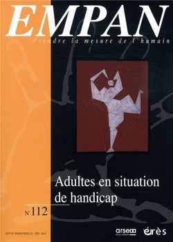 Revue Empan n.112 : les adultes en situation de handicap