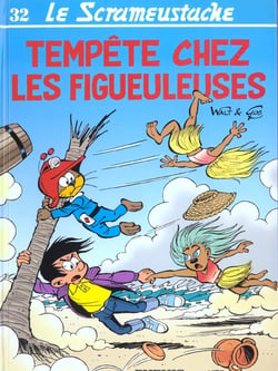 Le Scrameustache Tome 32 : tempête ches les Figueuleuses