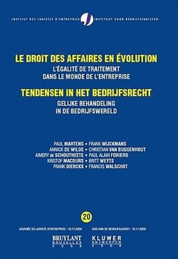 Le droit des affaires en évolution - l'égalité de traitement dans le monde de l'entreprise