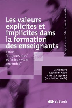 Les valeurs explicites et implicites dans la formation des enseignants