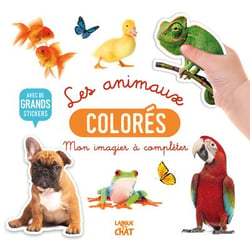 Mon bel imagier a completer - les animaux colores