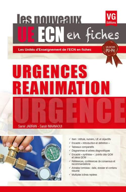 Ue ecn en fiches urgences reanimation edition 2017