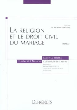 La religion et le droit civil du mariage - vol07