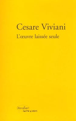 L'oeuvre laissee seule