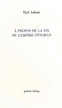 À propos de la fin de l'Empire ottoman