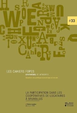 La participation dans les coopératives de locataires à Bruxelles