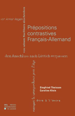 Prepositions contrastives francais-allemand