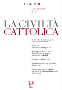 La civiltà cattolica : novembre-décembre 2018