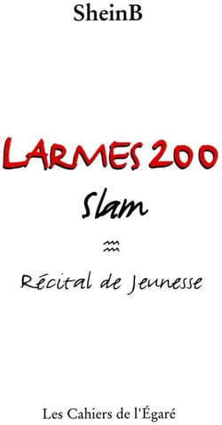Larmes 200 - slam recital de jeunesse