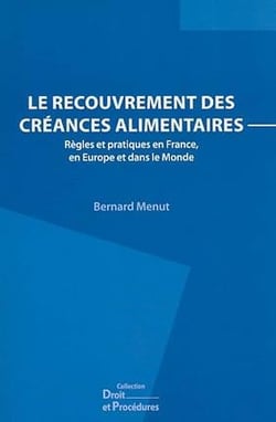 Le recouvrement des créances alimentaires - règles et pratiques en france, en europe et dans le monde