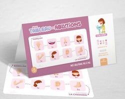 Mon tableau des ablutions : Mes ablutions pas à pas