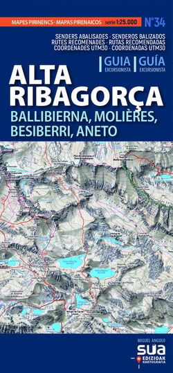 Alta Ribagorça : Mapas pirenaicos