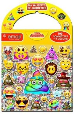 Ma valisette de gommettes - emoji