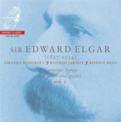 Elgar : Complete Songs for Voice and Piano, Vol. 1
