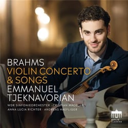 Brahms : Concerto pour violon - Mélodies - Tjeknavorian, Richter, Haefliger