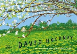 David hockney : the arrival of spring, normandy, 2020
