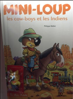 Mini-Loup, les cow boys et les Indiens