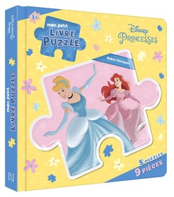 Disney Princesses : mon petit livre puzzle - les robes de princesses