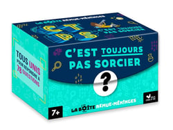 Boite remue-méninges - C'est toujours pas sorcier - boîte avec cartes