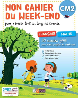 Mon Cahier Du Week-End Cm2