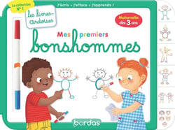 Les livres-ardoises - Mes premiers bonshommes