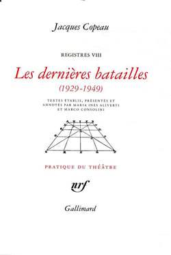 Registres VIII - les dernières batailles (1929-1949)