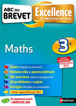 Abc Du Brevet Excellence Maths 3Eme