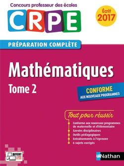 Mathematiques Epreuve Ecrite T02 Livre En Ligne
