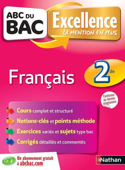 Abc Du Bac Excellence Francais 2De