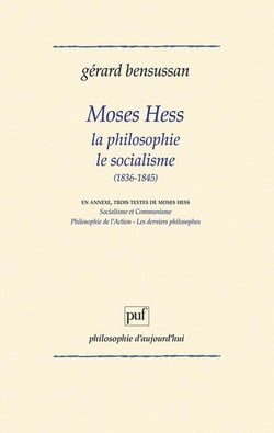 Moses Hess philosophie socialisme