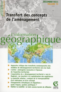 L'information géographique - Vol. 75 (4/2011)
