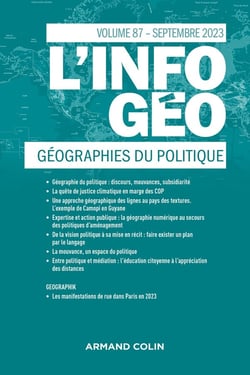 L'information géographique n.87 : géographies du politique