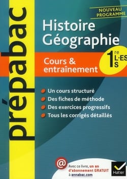Prépabac cours & entraînement - histoire-géographie - 1ère l/es/s