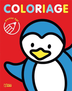 Coloriage premier âge : le pingouin