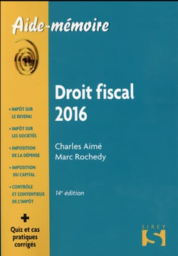 DROIT FISCAL 2016