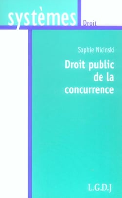 Droit public de la concurrence