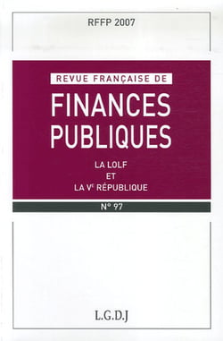 La lolf et la V république