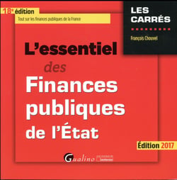 L'essentiel des finances publiques de l'Etat (édition 2017)
