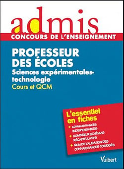 Concours professeurs des écoles - sciences expérimentales et technologie - écrit (2e édition)