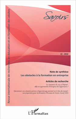 Les obstacles à la formation en entreprise (édition 2016)