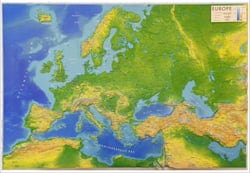 Europe 66 x 66cm