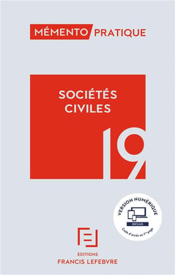 MEMENTO SOCIETES CIVILES 2019