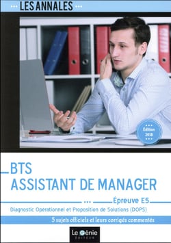 BTS assistant de manager - épreuve E5 (6e édition)