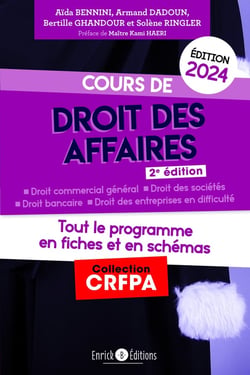 Cours de droit des affaires : tout le programme en fiches et en schémas (édition 2023)