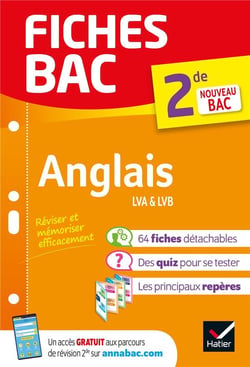 Fiches bac Tome 44 : anglais - 2de